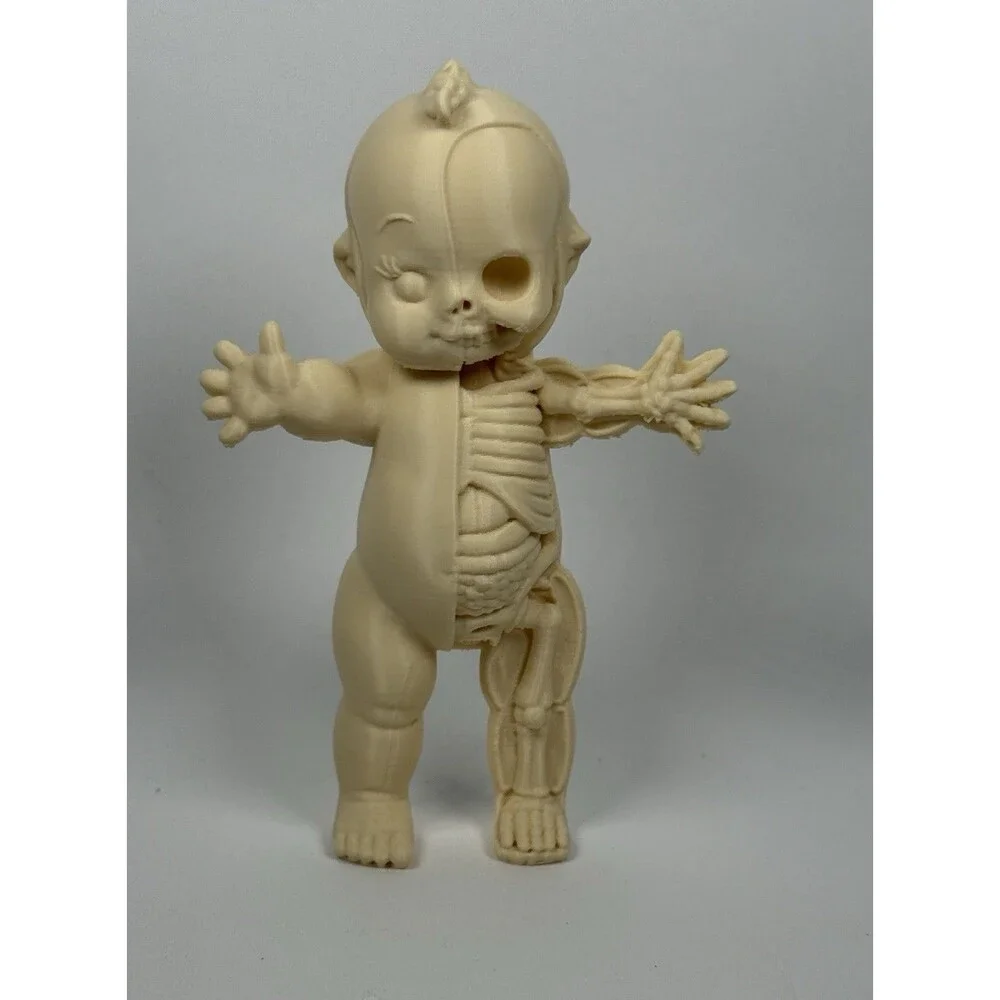 Horror Baby Disfigured Anatomical Paintable Toy Figure